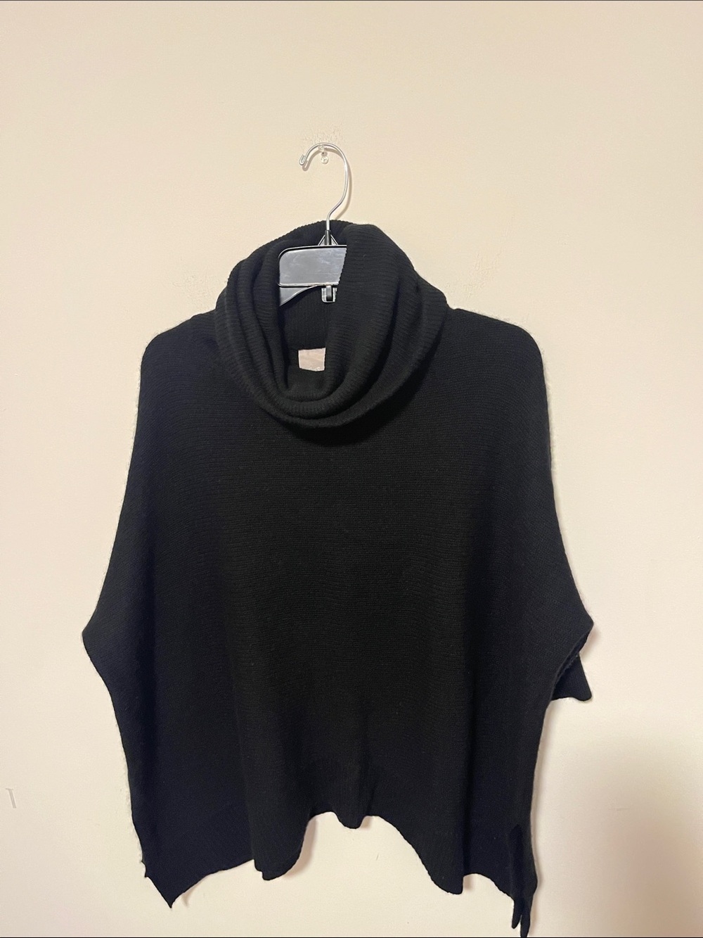 Cozy Black SEA CASHMERE Turtleneck Sweater